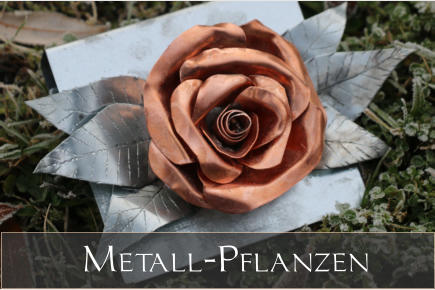 Metall-Pflanzen